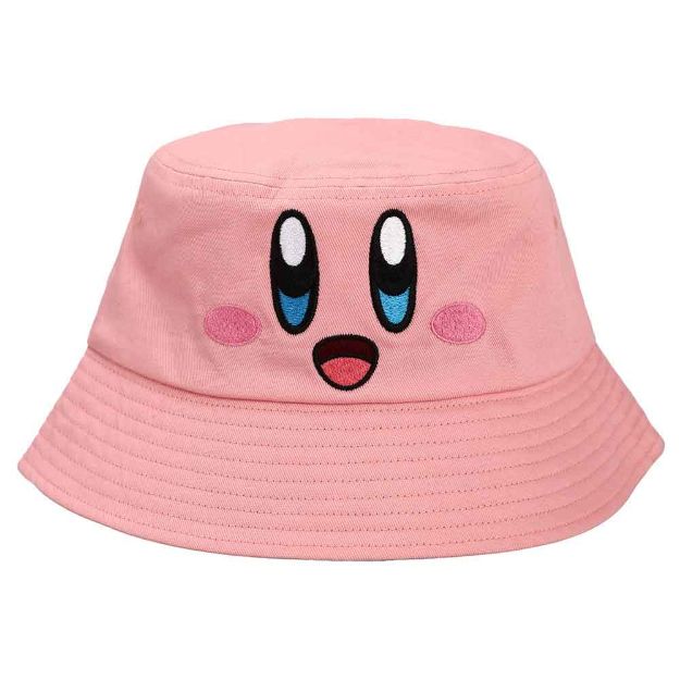 Kirby - Kirby Face Bucket Hat (D16)